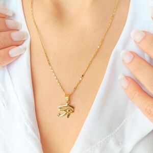 Gold Egyptian Charm
handmade jewelry
custom jewelry
women's gifts
Egyptian Necklaces
evil eye Necklaces
eye of horus charm
Eye Horus necklace
gold necklace chain
Handmade Necklace
evil eye pendant
mythology jewelry
evil eye necklace
Horus charm