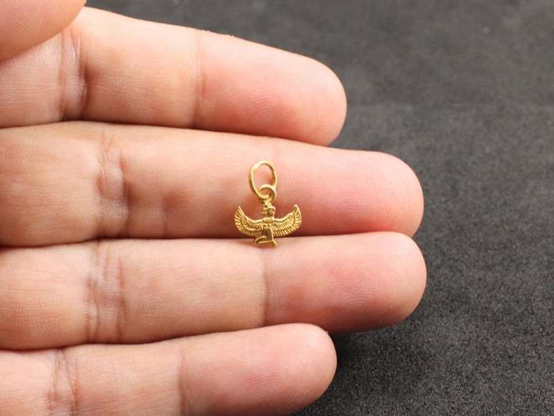 18K Gold Pendants
Egyptian Pendant
Gold Egyptian Charm	
handmade jewelry	
custom jewelry
Queen Isis Pendant	
Egyptian jewelry	
ancient Egyptian
Pendant ancient
Goddess Isis wings
18K Gold Pendant
mythology jewelry
goddess pendant
spiritual gift
