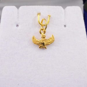 18K Gold Pendants
Egyptian Pendant
Gold Egyptian Charm	
handmade jewelry	
custom jewelry
Queen Isis Pendant	
Egyptian jewelry	
ancient Egyptian
Pendant ancient
Goddess Isis wings
18K Gold Pendant
mythology jewelry
goddess pendant
spiritual gift
