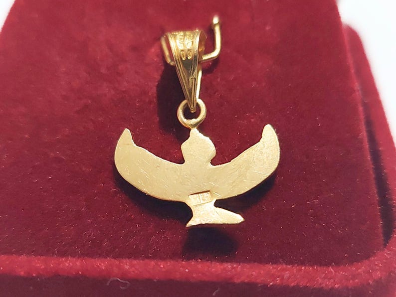 Egyptian Pendant
handmade jewelry
women's pendants
custom jewelry
women's gifts
gold jewelry
Queen Isis Pendant
Isis pendant gold
egyptian jewelry
ancient Egypt
egyptian necklace
Goddess Isis wings
18K Gold Pendant
mythology jewelry
goddess pendant