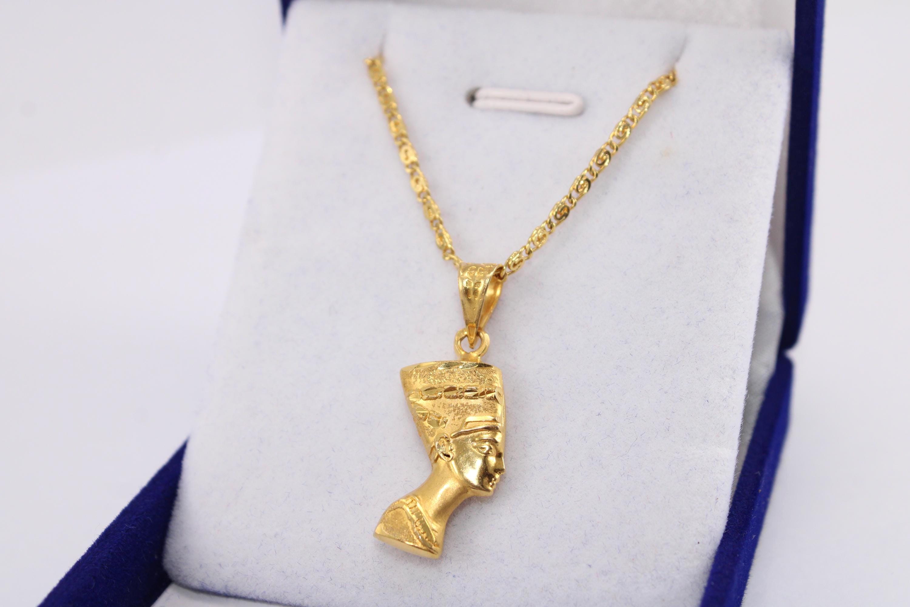 Collana con catena a corda da uomo, in argento Sterling 925, placcata in oro giallo 14k, con catena a corda italiana da 24 e 28 pollici. - Italia