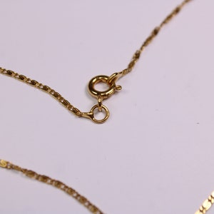 Egyptian Necklace Ankh Cross Key of Life 18K Gold Pendant Horus Eye ...