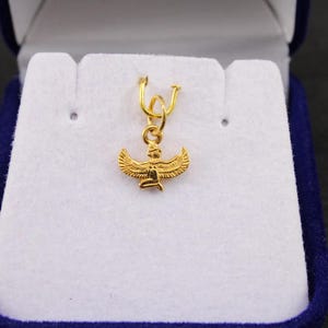 18K Gold Pendants
Egyptian Pendant
Gold Egyptian Charm	
handmade jewelry	
custom jewelry
Queen Isis Pendant	
Egyptian jewelry	
ancient Egyptian
Pendant ancient
Goddess Isis wings
18K Gold Pendant
mythology jewelry
goddess pendant
spiritual gift