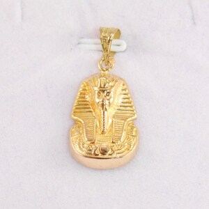 egyptian necklace egypt gold pendant
pharaoh pendant  tut pendant
egyptian king tut king tut pendant
egyptian tut 18K gold pendant
King Tut Pharaoh Jewelry
Tutankhamun pendant
Handmade jewelry
mythology jewelry
pharaonic pendant
tut mask penda