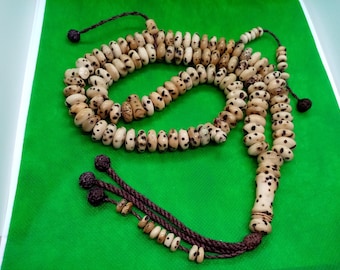 Moroccan Oud 99 Prayer Beads Rosary Masbaha-Tasbih Handcrafted 14mm