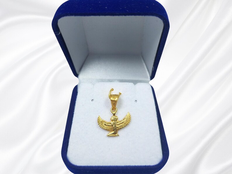 Egyptian Pendant
handmade jewelry
women's pendants
custom jewelry
women's gifts
gold jewelry
Queen Isis Pendant
Isis pendant gold
egyptian jewelry
ancient Egypt
egyptian necklace
Goddess Isis wings
18K Gold Pendant
mythology jewelry
goddess pendant