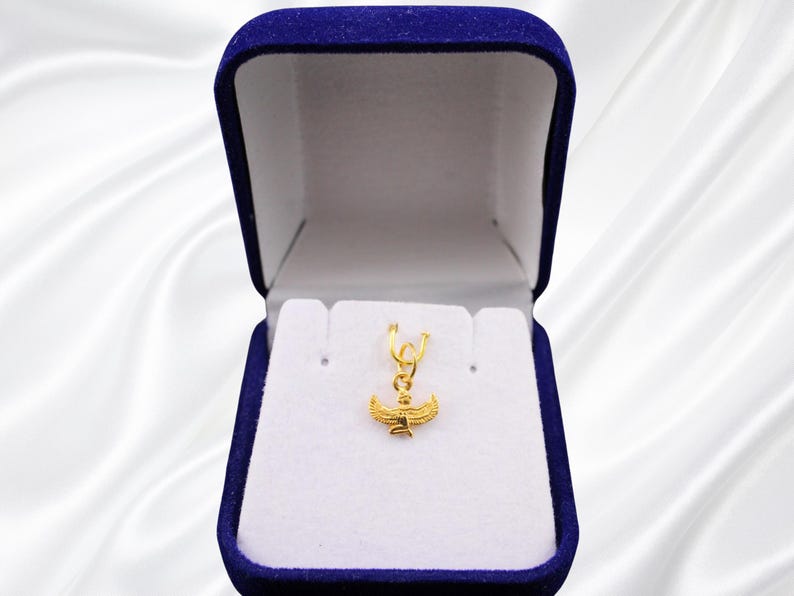 18K Gold Pendants
Egyptian Pendant
Gold Egyptian Charm	
handmade jewelry	
custom jewelry
Queen Isis Pendant	
Egyptian jewelry	
ancient Egyptian
Pendant ancient
Goddess Isis wings
18K Gold Pendant
mythology jewelry
goddess pendant
spiritual gift
