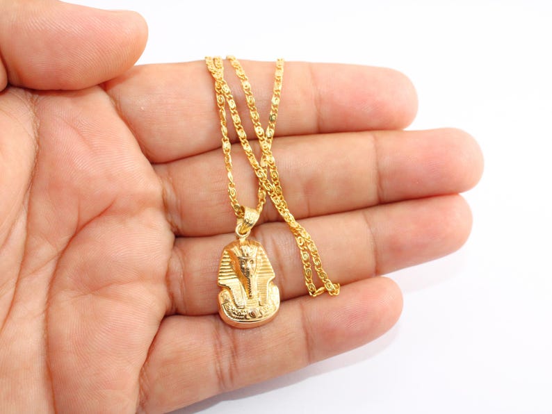 egyptian necklace egypt gold pendant
pharaoh pendant  tut pendant
egyptian king tut king tut pendant
egyptian tut 18K gold pendant
King Tut Pharaoh Jewelry
Tutankhamun pendant
Handmade jewelry
mythology jewelry
pharaonic pendant
tut mask penda