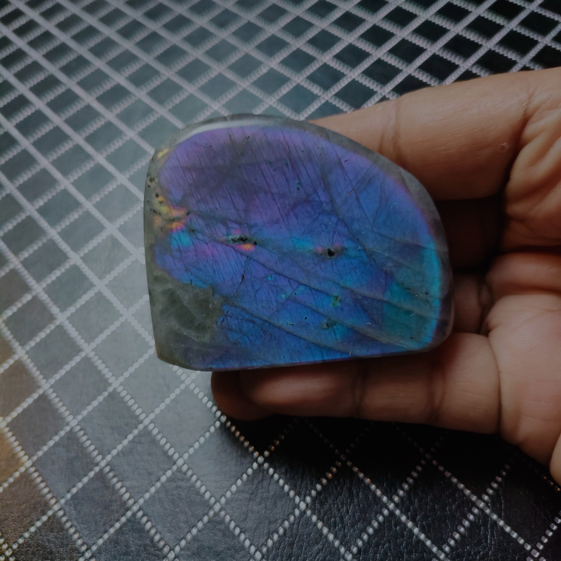 Labradorite 148, 30Gr- Violacée - Mini Forme Libre