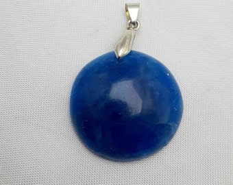 Apatite bleue 12,4Gr - bleue- pendentif-