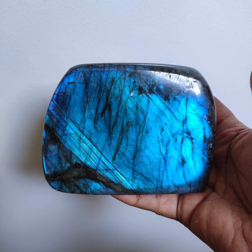 Labradorite 1, 120Kg- Bleue Flash - Forme Libre
