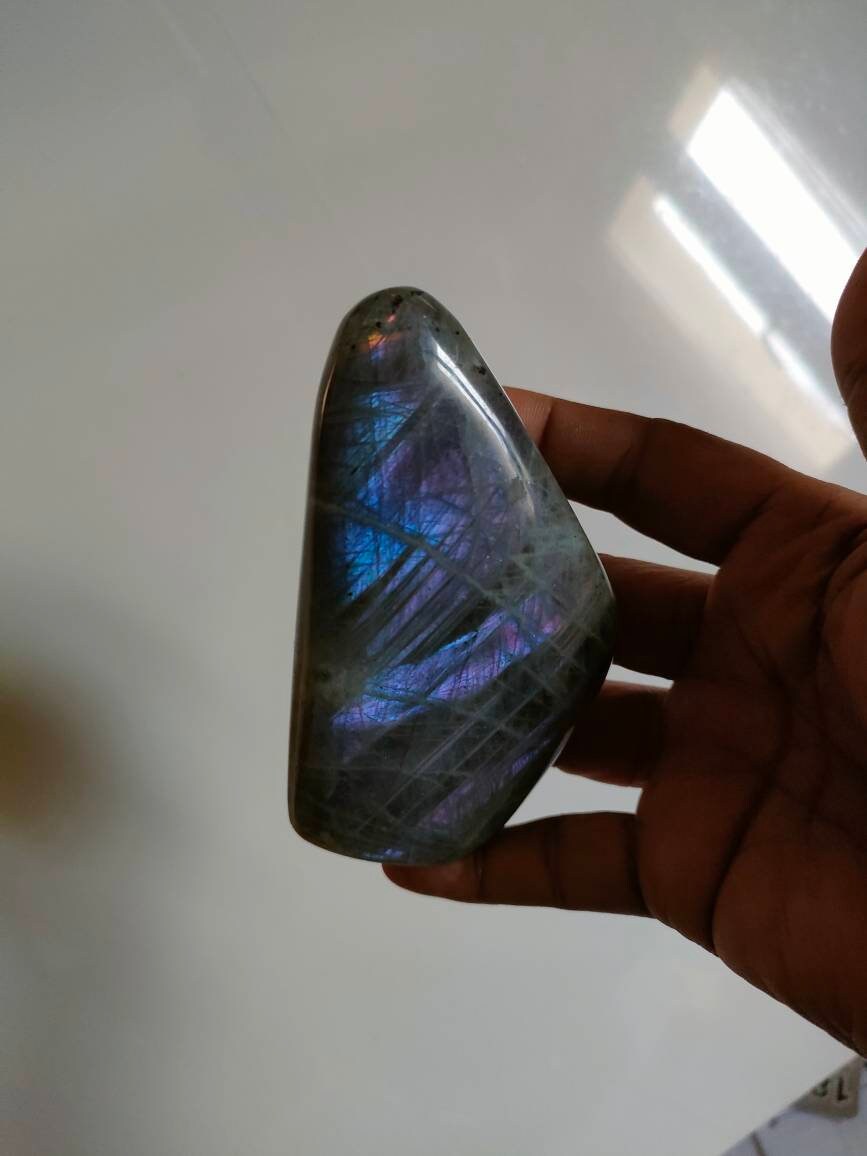 Labradorite 360Gr - Violette Mini Forme Libre