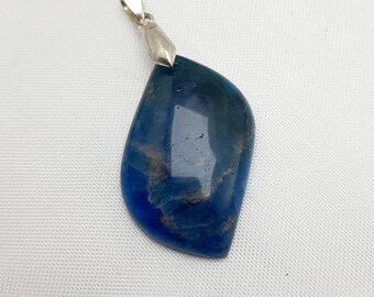 Apatite bleue 7,4Gr - bleue- pendentif-