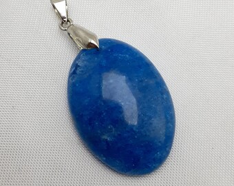 Apatite bleue 10,1Gr - bleue- pendentif-MHR9