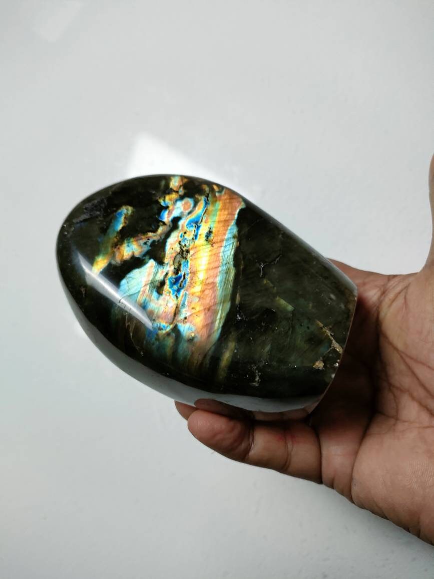 Spectrolite 743, 30Gr- Multi Couleur et Noire - Forme Libre