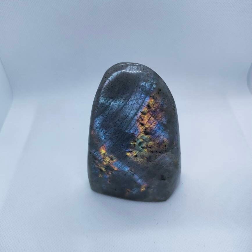 Labradorite 270Gr- Gris Violacée - Mini Forme Libre