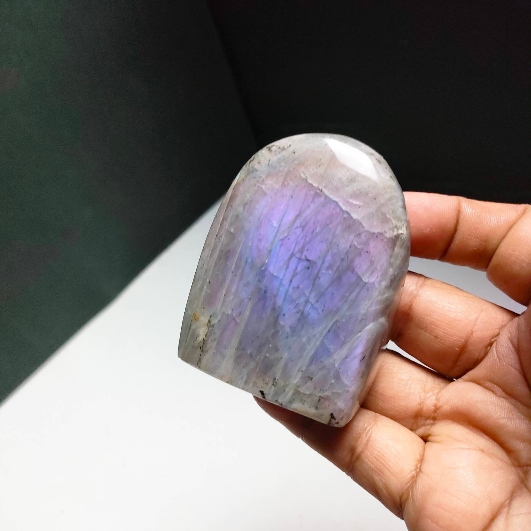 Labradorite 213, 20Gr - Violette Mini Forme Libre