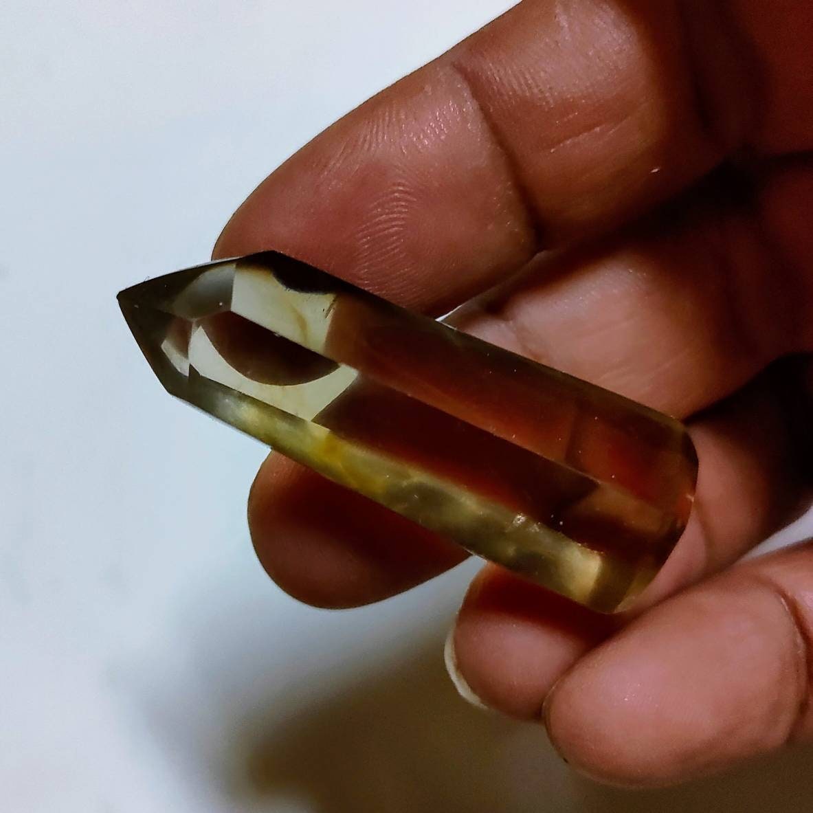 Citrine 15, 70Gr - Jaune Transparente Prisme