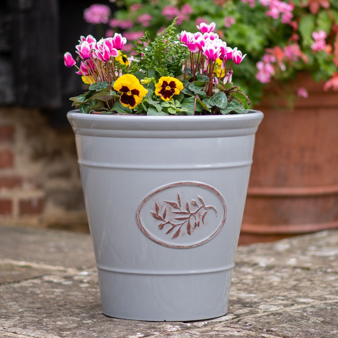 Outdoor 30cm Planter Pot Garden Planter Plastic Planter Etsy
