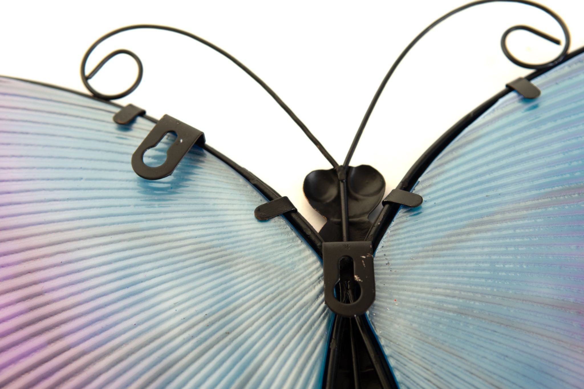 Butterfly Glass Wall Art Glass butterfly Ornament Garden Etsy