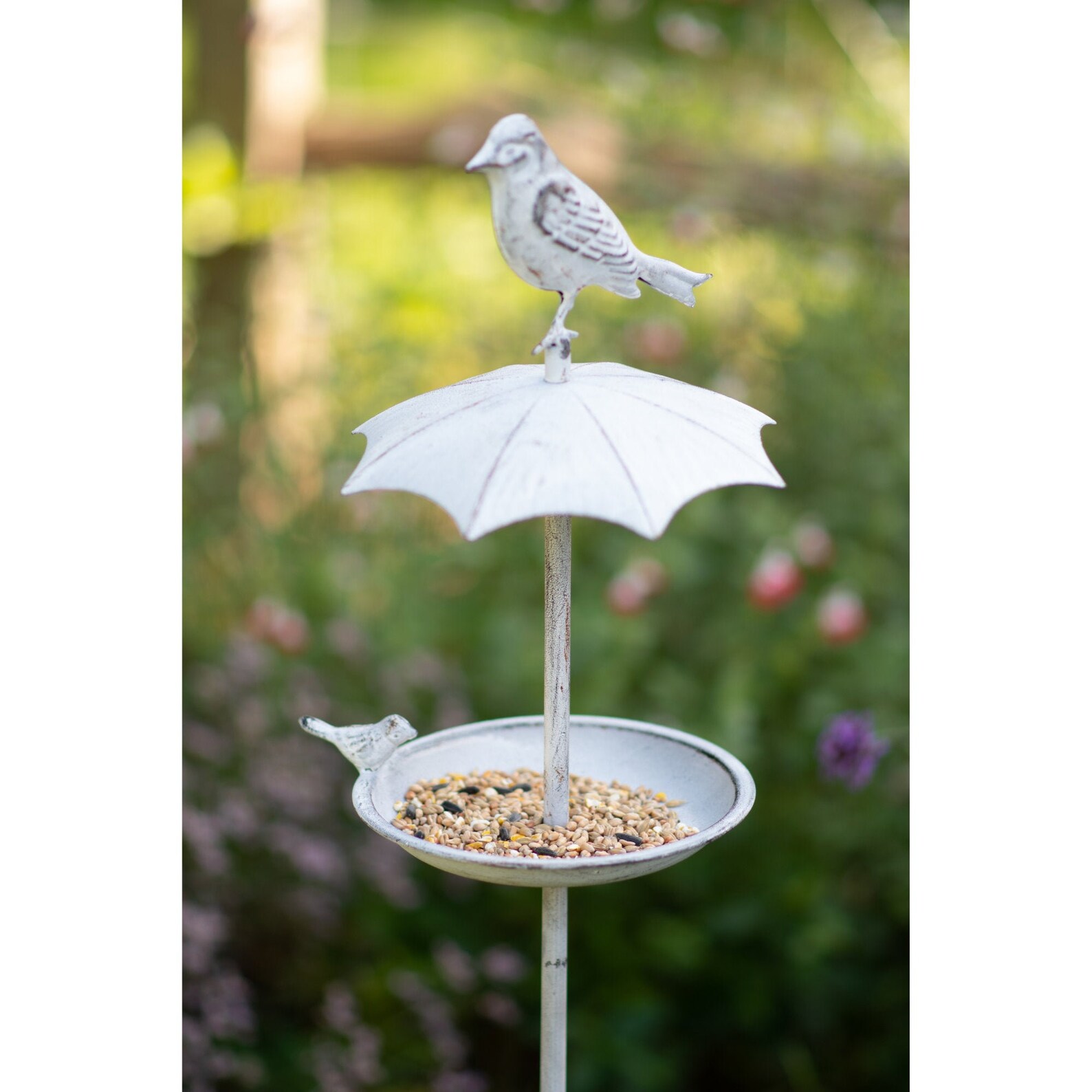 Bird Feeder Garden Decor Stake Wild Bird Feeder Garden Etsy