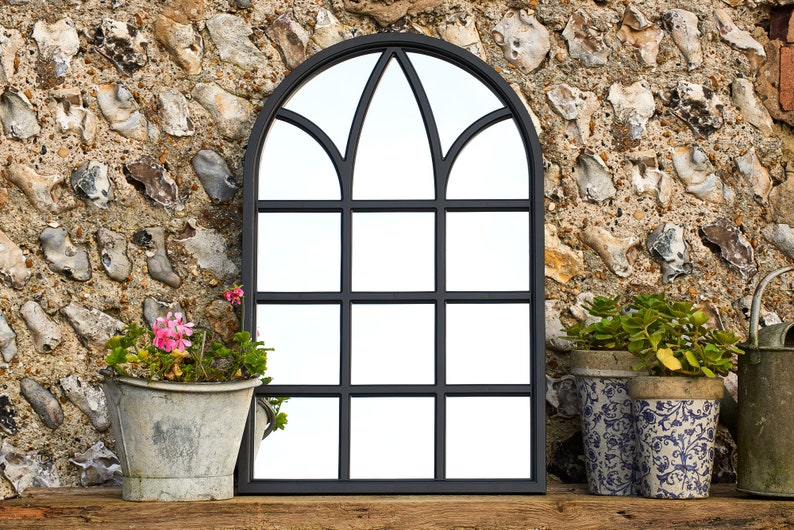 Camden Arched Mirror Arch Mirror Indoor Mirror Garden Etsy UK