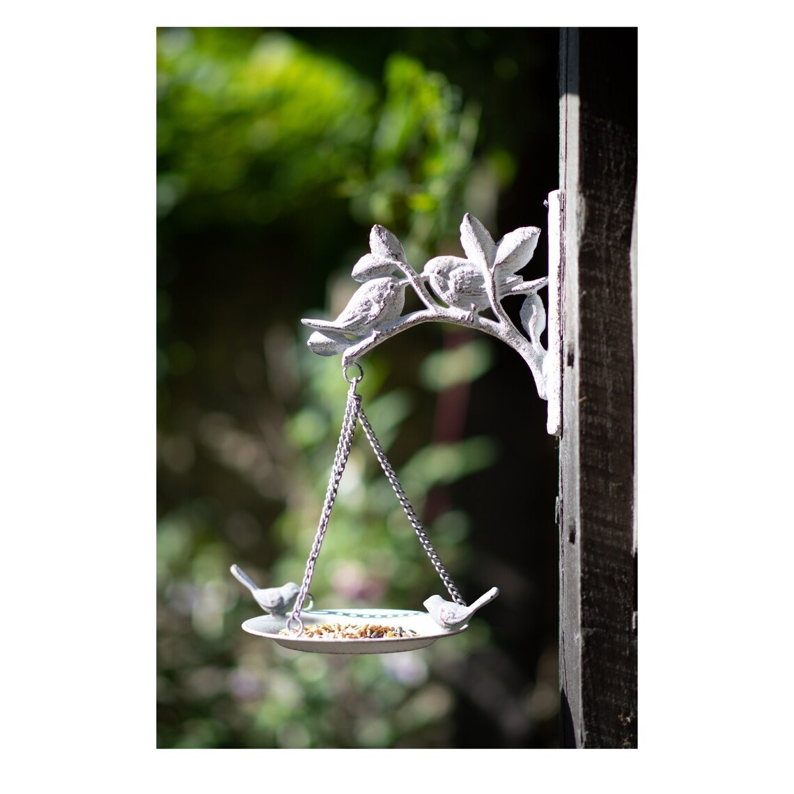 Hanging Bird Feeder Cast Iron Bird Feeder Bird Lover Gift Etsy UK