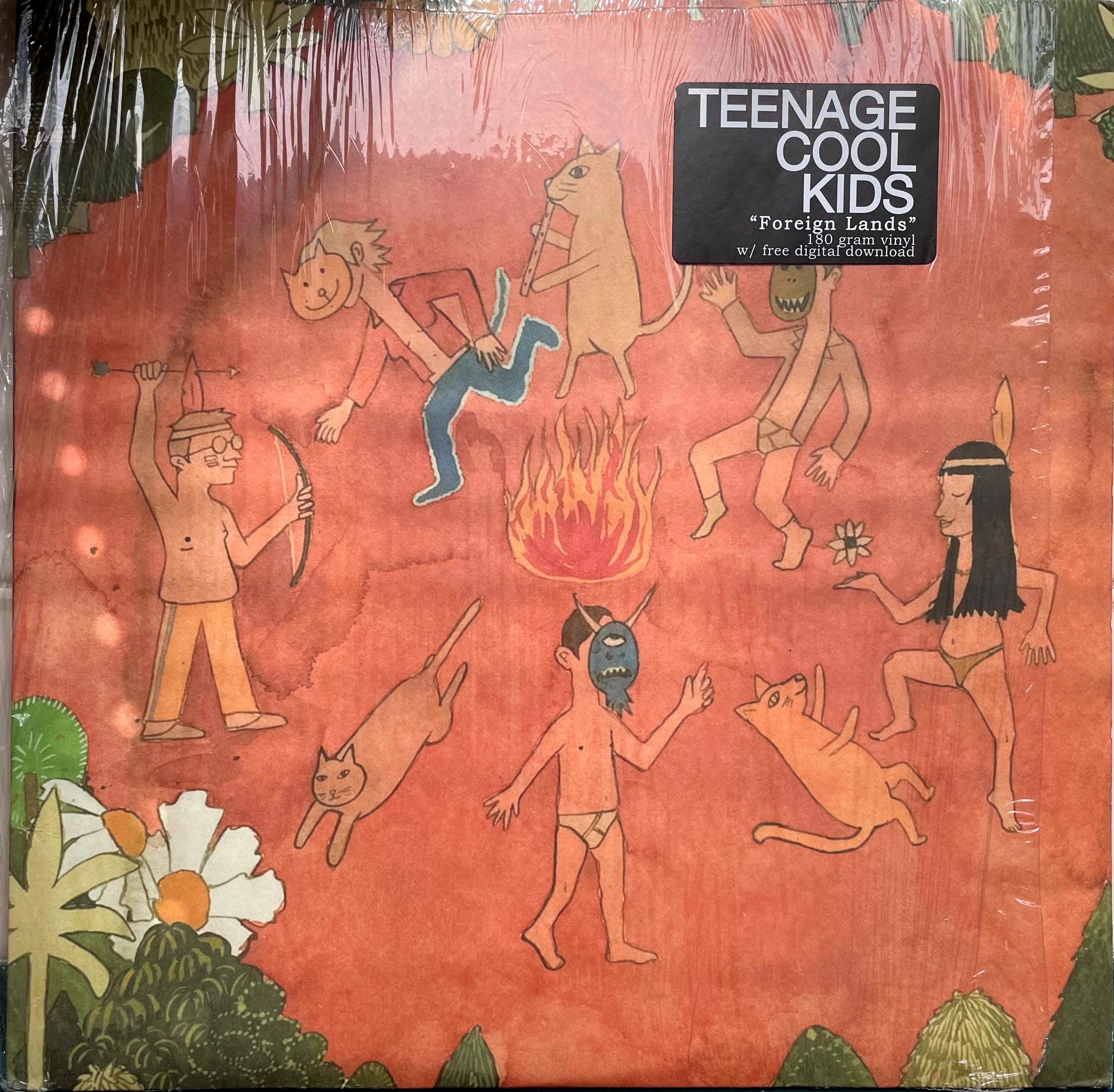 Teenage Cool Kids - Foreign Lands / Blue Vinyl - Etsy