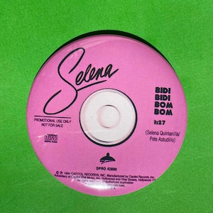 Selena - Bidi Bidi Bom Bom 3” Pin