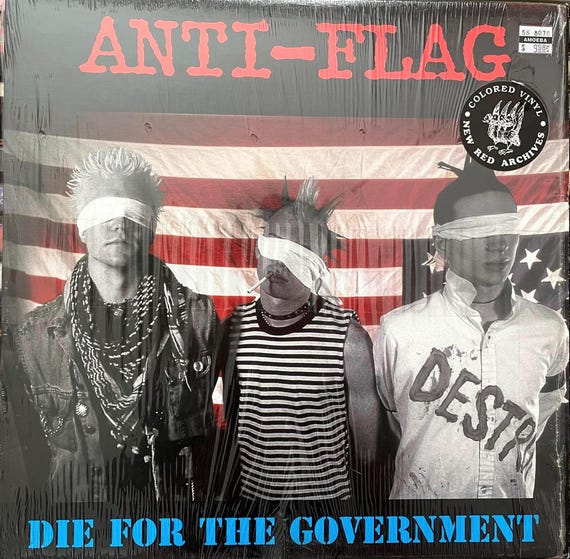 Anti Flag - Die for the Government - Etsy