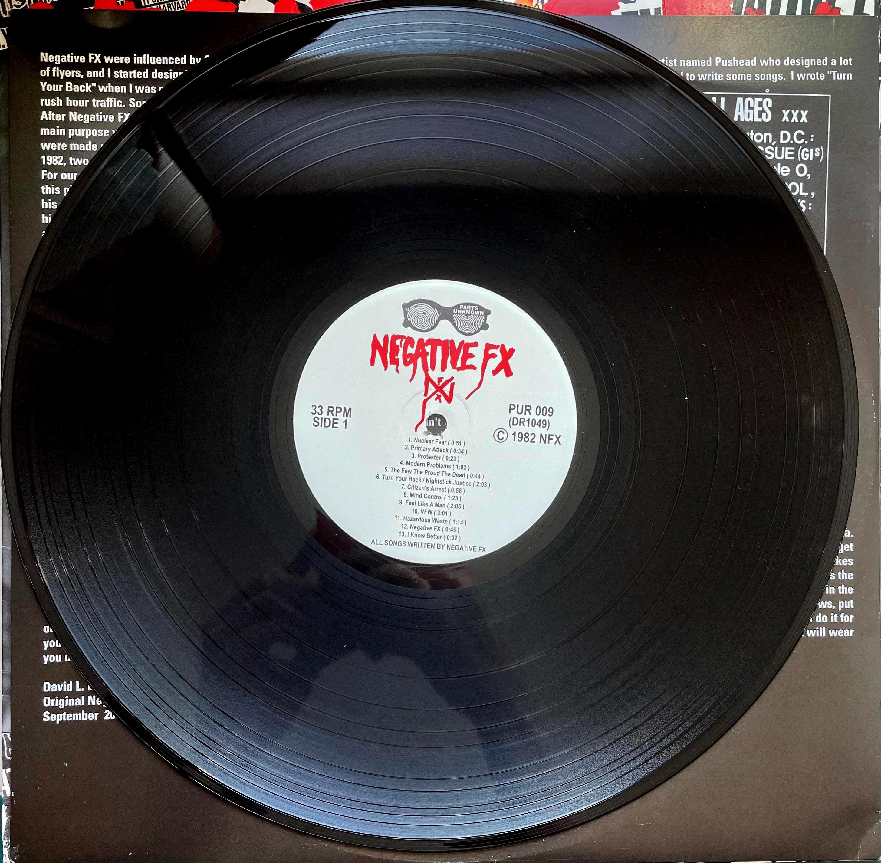 Negative FX - Government War Plans 1982 Demos - Etsy