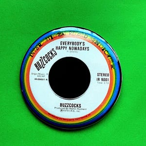 Buzzcocks - Everybody’s Happy Nowadays 3” Pin
