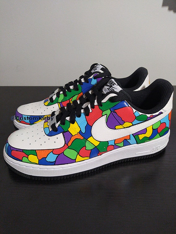 Mens Custom Nike Air Force 1 - Mosaic Design. Perfect present Mens Custom Nike Air Force 1 - Mosaic Design. Perfect present
