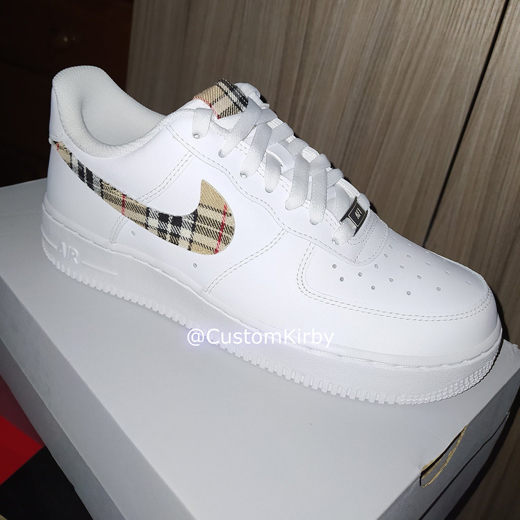 plaid air force 1s