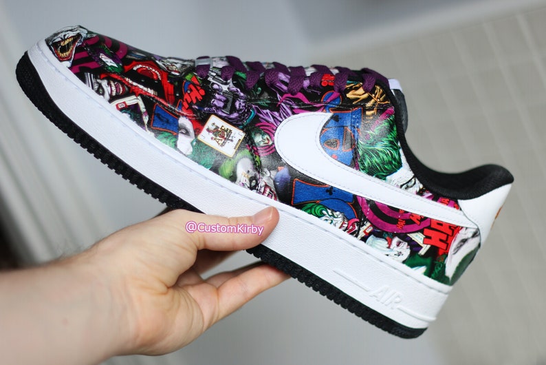 Custom JOKER Nike Air Force 1 hydro 