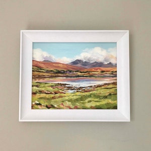 Christmas Gift, Irish Landscape, Irish Gift, Irish Art, Clifden, Connemara, Print of Painting, West Ireland, Irish memorabilia image 6