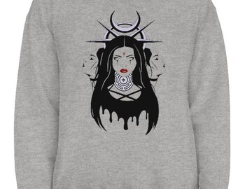 Hekate Triformis Heavy Blend™ Crewneck Sweatshirt