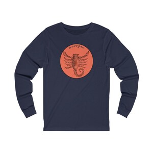 Vintage Scorpio Long Sleeve Tee