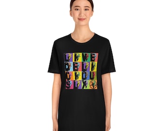 Live Deliciously Jersey Short Sleeve Tee, The VVitch Black Phillip