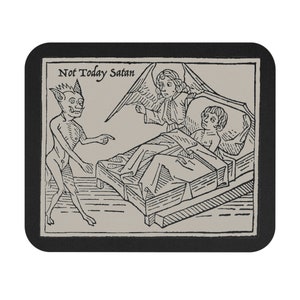 Not Today Satan Mouse Pad (Rectangle)