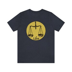 Libra Vintage Jersey Short Sleeve Tee