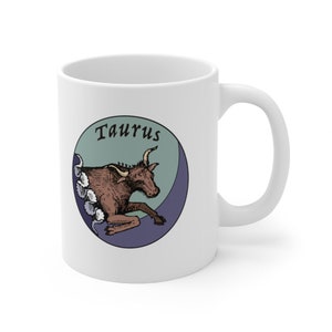 Taurus Logo Ceramic Mug 11oz