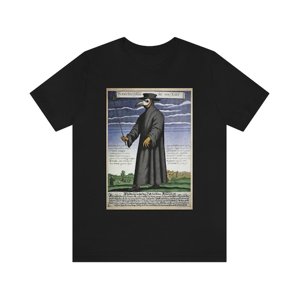 Plague Doctor Unisex Jersey Short Sleeve Tee