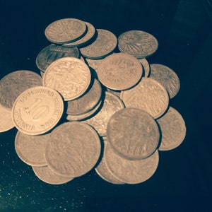 Vintage German Empire Ten Pfennig Coin 1875-1919!