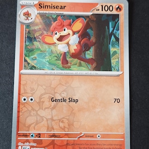 simisear pokemon card value Simisear 2025 Scarlet & Violet: White Flare #100/086 Illustration Rare  Price Guide
