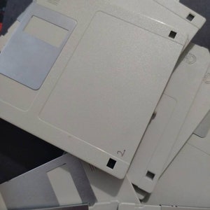 Vintage Retro Floppy Disk Drives, Still Writable! 1pc.