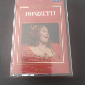 Vintage Retro Cassette Tape Donizetti La Opera!