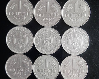 Vintage West German One Mark Coin!