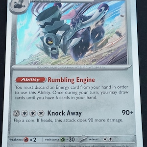 revavroom pokemon card price ex Obsidian Flames Special Illustration Rare #224 PSA 8 this attack does 90 more damage. Revavroom - Etsy