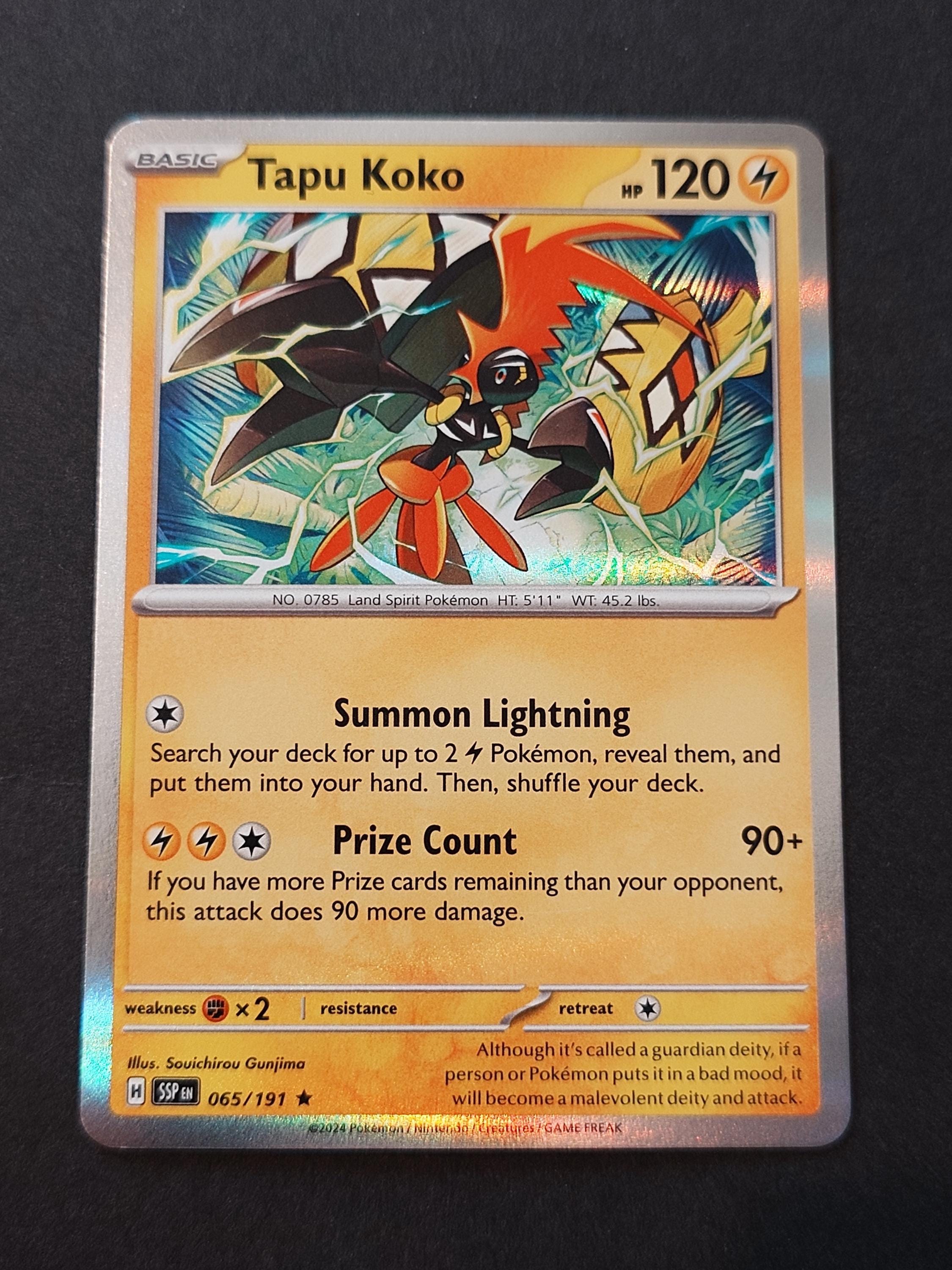 Tapu Koko Card - Etsy Tapu Koko Card - Etsy